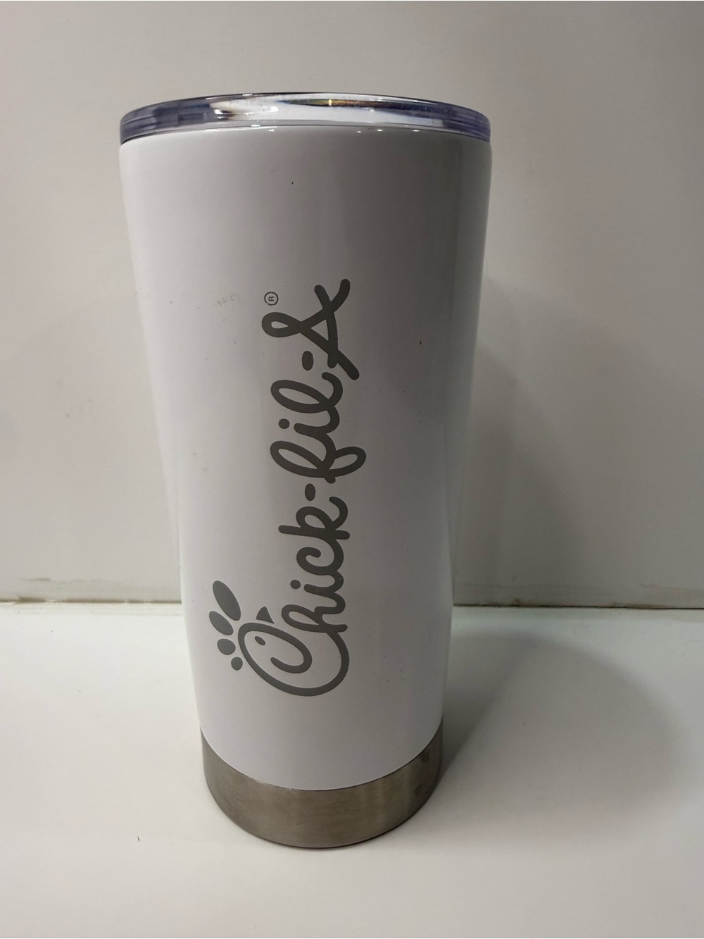 Chic-Fil-A White Insulated 20 oz Travel Tumbler
